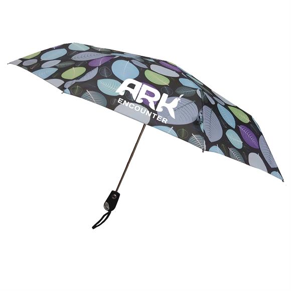 3512 - Palms Deluxe Auto Open Folding Umbrella