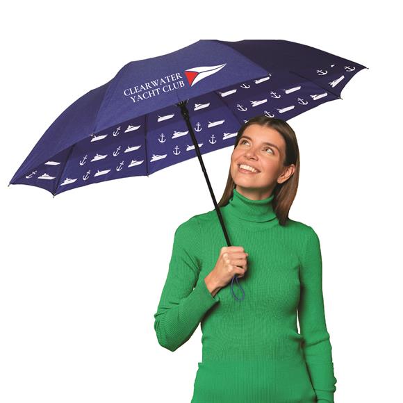 8800-POU - Double Canopy Folding Umbrella