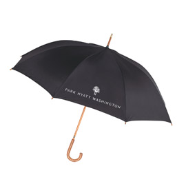 Deluxe Curved Handle Umbrella